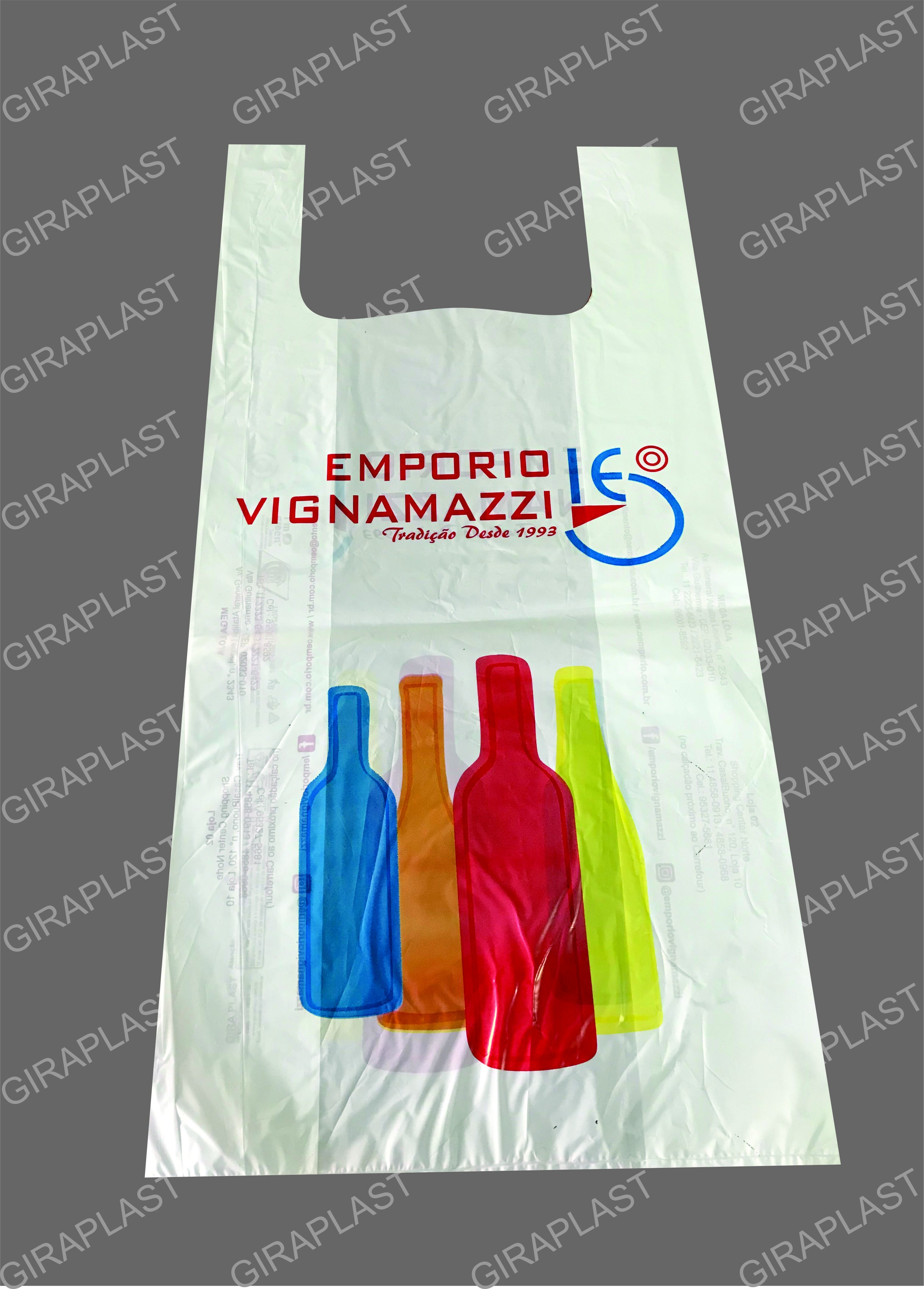 Fabrica de sacolas plasticas para lojas